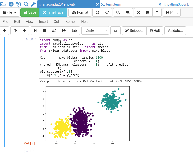 Video of formatting Python code in a Jupyter notebook with 1 click